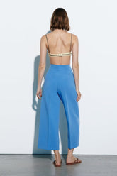 Street Casual High Waist Wide Leg Pants